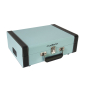 Preview: SCHALLPLATTEN KOFFER PARTY MUSIK DISCO SOUND MADISON MAD-RETROCASE-BLU NOSTALGI